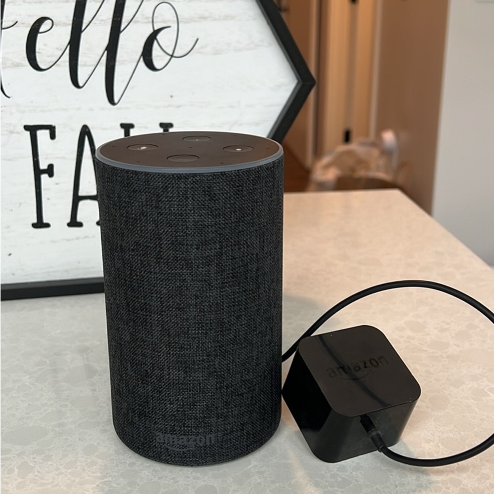 Amazon Alexa Echo Smart Speaker in Gray